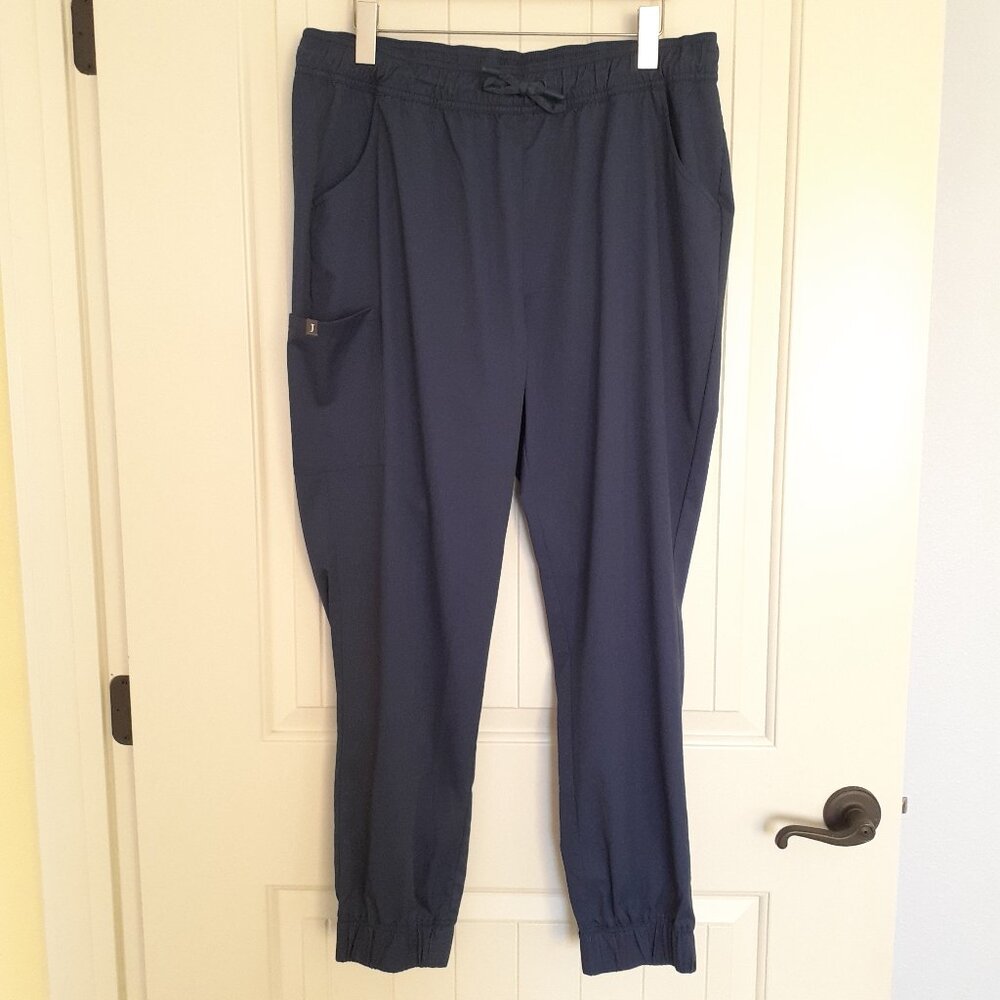 Jaanuu Women's Classics Jogger in Estate Navy Blue Size XL